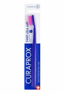 Зубная щетка Curaprox CS 5460 "Ultra Soft", d 0,10 мм. Синий с розовым (BP) CS 5460 BP фото