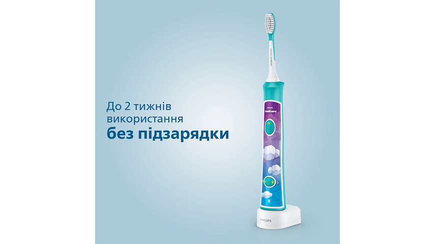Детская электрическая зубная щетка Philips Sonicare HX6322/04, бирюзовая - Уценка HX6322/04-U фото
