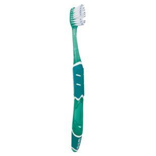 Зубная щетка GUM Technique PRO COMPACT MEDIUM, компактная средне-мягкая, бирюзовая 528BTM T фото