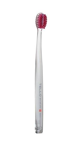 Ортодонтична зубна щітка Tello 4920 Ortho Ultra Soft, d 0.10 mm, малинова TO4920US-Cr фото