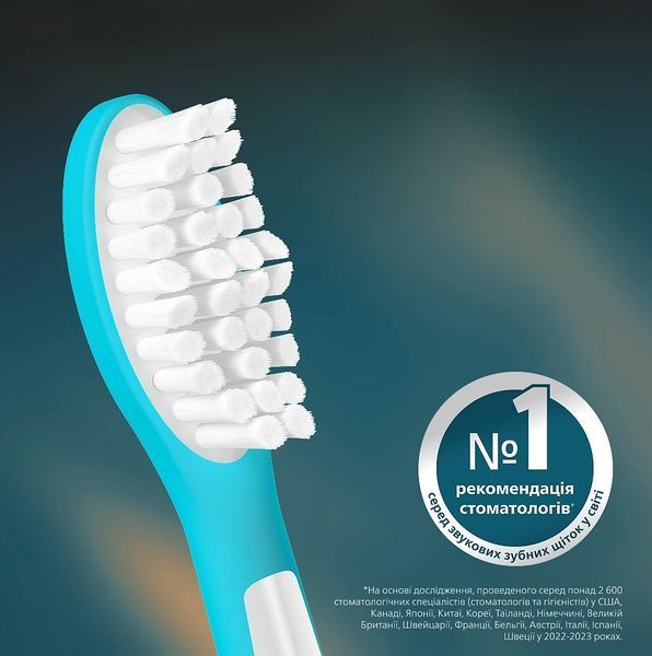 Насадки для дитячої електрощітки Philips Sonicare HX6042/90 For kids - 2 шт. (від 7 років) HX6042/90 фото