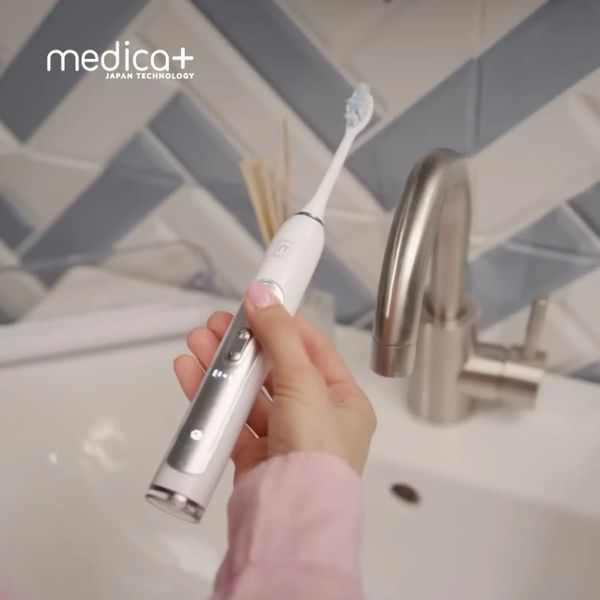 Ультразвуковая зубная щетка Medica+ PROBRUSH 9.0 black 50107 фото