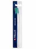 Зубна щітка Tello 3940 Medium, d 0.15mm, зелена T3940M-G фото