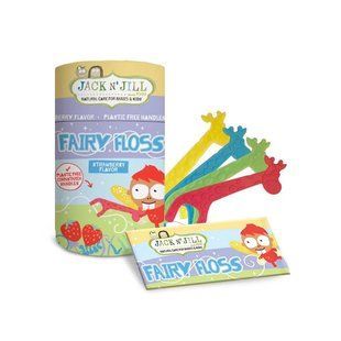 Дитячі флоси з ручкою для дітей Jack N' Jill Fairy Floss, 30 шт. 9312657232316 фото