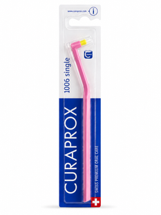 Монопучковая щетка Curaprox "Single 1006", 6 мм, Розовий (P) CS 1006 (P) фото