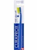Зубная щетка Curaprox CS 5460 "Ultra Soft", d 0,10 мм. Синий с салатовым (BLG) CS 5460 BLG фото