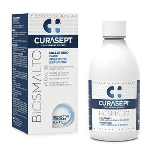 Ополіскувач Curasept BIOSMALTO CARIES, ABRASION AND EROSION, 300мл [331-0017] CS-02353 фото