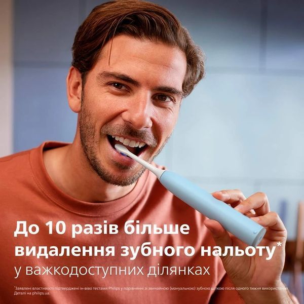 Электрическая зубная щетка Philips Sonicare HX7406/02 (серия 6100), Голубой HX7406/02 фото
