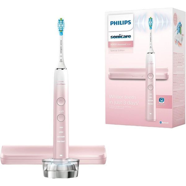 Электрическая зубная щетка Philips Sonicare HX9911/84 Diamond Clean (серия 9000) Pink HX9911/84 фото