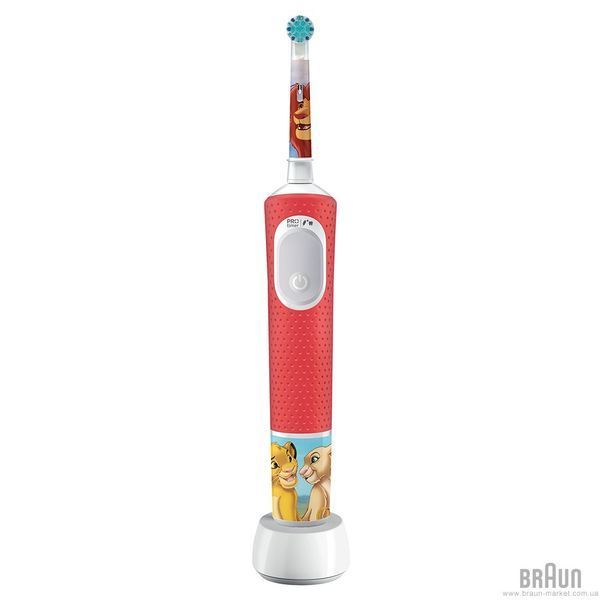 Электрощетка BRAUN Oral-B D103.413.2KX Lion King типа 3708 (3+) 8700216297172 фото