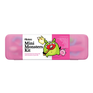Набір для догляду Piksters Mini Monsters, дитячий, рожевий [335-0265] EPAK0002 фото