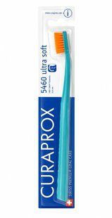 Зубная щетка Curaprox CS 5460 "Ultra Soft", d 0,10 мм. Бирюзовый с оранжевым (TO) CS 5460 TO фото