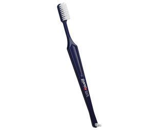 Зубна щітка м&rsquo;яка paro&reg; toothbrush S27L з монопучковою насадкою, темно-синя 7.739/1 фото