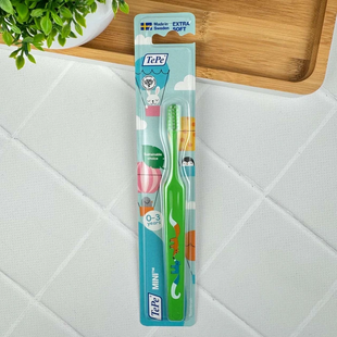 Детская зубная щетка TePe Mini X-soft (от 0 до 3 лет) в блистере 304-0043 фото