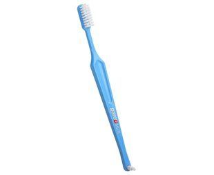 Зубна щітка середньої жорсткості paro&reg; toothbrush M27L з монопучковою насадкою, блакитна 7.738/2 фото