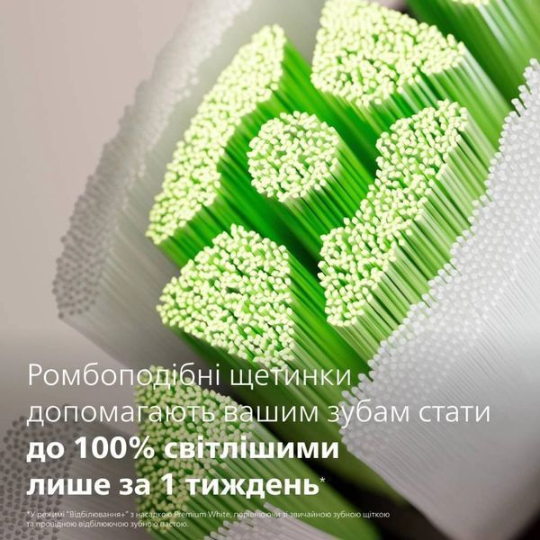 Змінні насадки для електричної зубної щітки Philips Sonicare HX6064/88 W2 Optimal White - 4 шт. HX6064/88 фото
