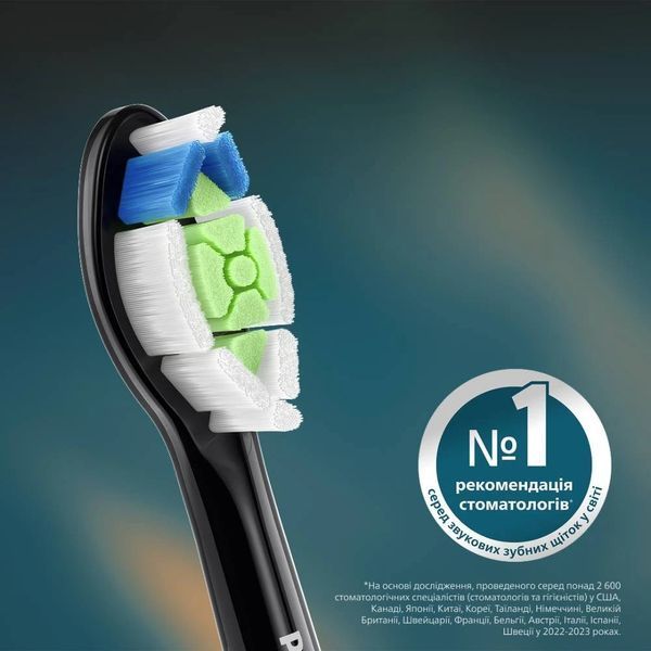 Змінні насадки для електричної зубної щітки Philips Sonicare HX6064/88 W2 Optimal White - 4 шт. HX6064/88 фото
