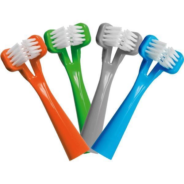 Змінні насадки Dr. Barman`s Duopower Replacement Heads для щітки Duopower Sonic, сірі 8.800/4 фото
