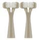 Змінні насадки Dr. Barman`s Duopower Replacement Heads для щітки Duopower Sonic, сірі 8.800/4 фото 1