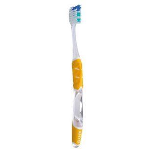 Зубная щетка GUM Technique PLUS, полная мягкая, желтая 490МС Y фото