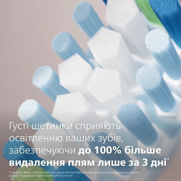 Сменные насадки для электрической зубной щетки Philips Sonicare HX9042/87 C3 Premium Plaque Defence White &mdash; 2 шт. HX9042/87 фото
