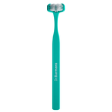 Тристороння зубна щітка Dr. Barman`s Superbrush, стандартна, бірюзова 8.101/6 фото