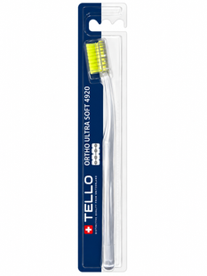 Зубная щетка Tello 4920 Soft, d 0.12mm, желтый T4920S-Y фото