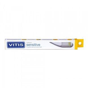 Зубна щітка для чутливих зубів і ясен VITIS SENSITIVE фіолетова (DENTAID) 42630 фото