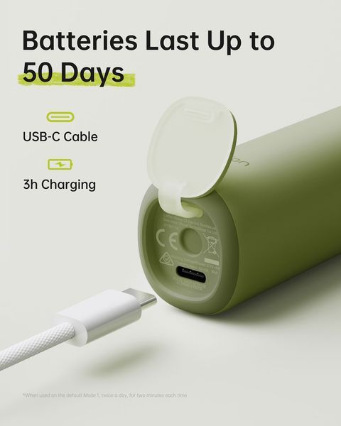 Електрична зубна щітка Laifen Wave SE Green (зелена) 1TB31-Q-EU-GR-001 фото