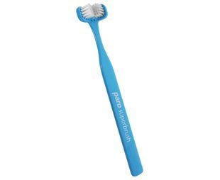 Тристороння зубна щітка paro&reg; superbrush, блакитна (7.724/2) 7.724/2 фото