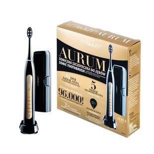 Электрическая зубная щетка Vitammy Aurum черная Aurum Black фото