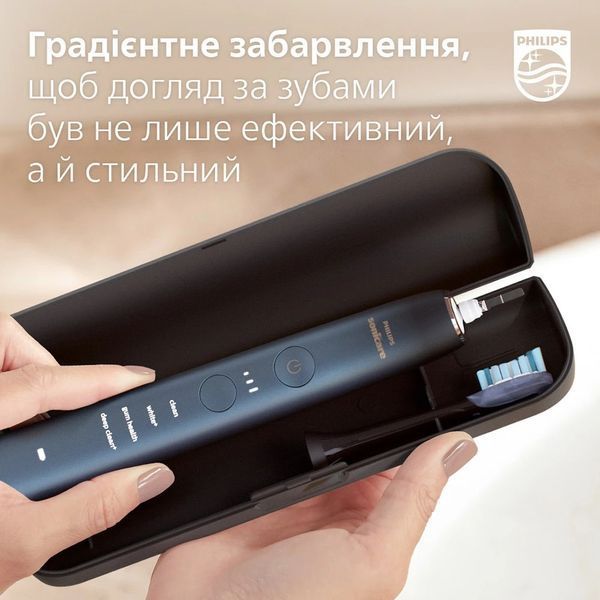 Електрична зубна щітка Philips Sonicare HX9911/88 Diamond Clean (серія 9000) Turquoise - Уцінка HX9911/88-U фото