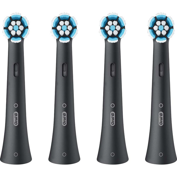 Комплект змінних насадок (4 шт.) для електричної зубної щітки BRAUN Oral-B iO RB SBF-4 Black (80765107) 80765107 фото