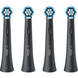 Комплект змінних насадок (4 шт.) для електричної зубної щітки BRAUN Oral-B iO RB SBF-4 Black (80765107) 80765107 фото 2