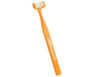 Тристороння зубна щітка paro&reg; superbrush, помаранчева (7.724/6) 7.724/6 фото