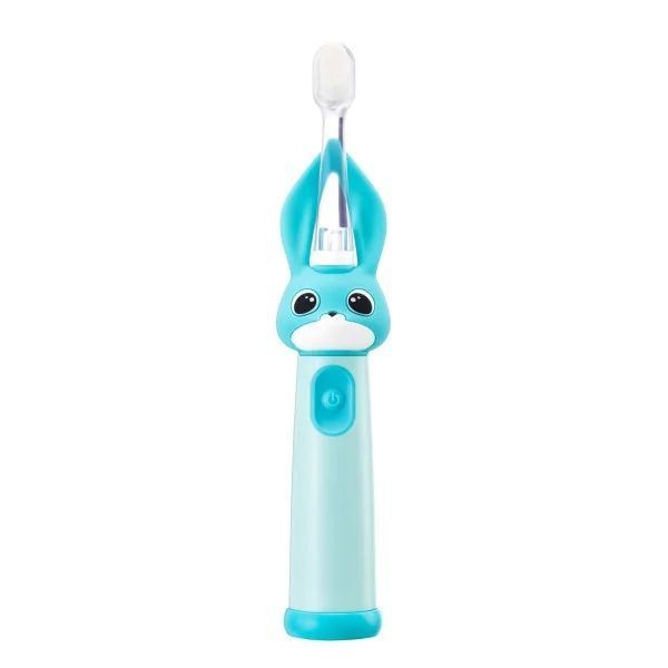 Електрична зубна щітка Vitammy Bunny Light Blue (від 0-3 років), блакитна Bunny Light Blue фото