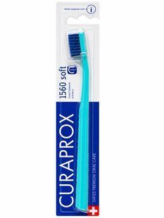 Зубна щітка Curaprox CS 1560 "Soft", d 0,15 мм. М'ятний з синім (MB) CS 1560 MB фото