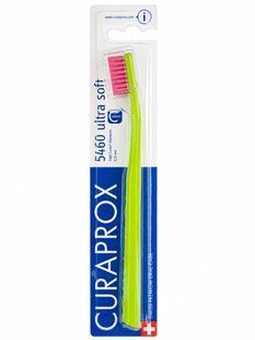 Зубна щітка Curaprox CS 5460 "Ultra Soft", d 0,10 мм. Салатовий з рожевим (LGP) CS 5460 LGP фото