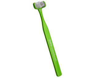 Тристороння зубна щітка paro&reg; superbrush, салатова (7.724/4) 7.724/4 фото
