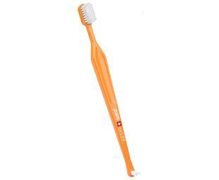 Зубна щітка ультрам&rsquo;яка paro&reg; toothbrush exS39 з монопучковою насадкою в поліетиленовій упаковці, помаранчева 7.9714/6 фото