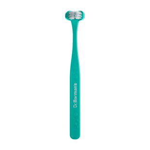Трехсторонняя зубная щетка Dr. Barman`s Superbrush, детская, голубая 8.121/2 фото