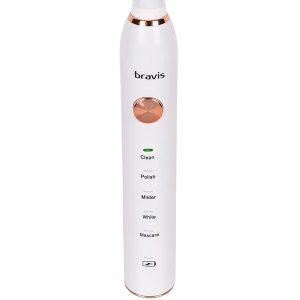 Электрическая зубная щетка Bravis Base White 5 в 1 6630241 фото