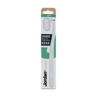 Зубна щітка Jordan Change Green Soft 4-head м'ята 1201047-M фото