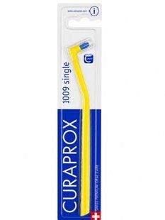 Монопучкова щітка Curaprox "Single 1009", 9 мм., Жовтий (Y) CS 1009 (Y) фото
