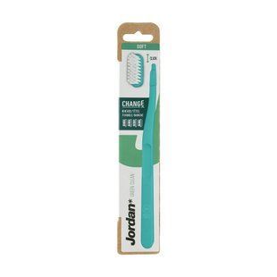 Зубна щітка Jordan Change Green Soft 4-head бірюзового кольору 1201047-Vi фото