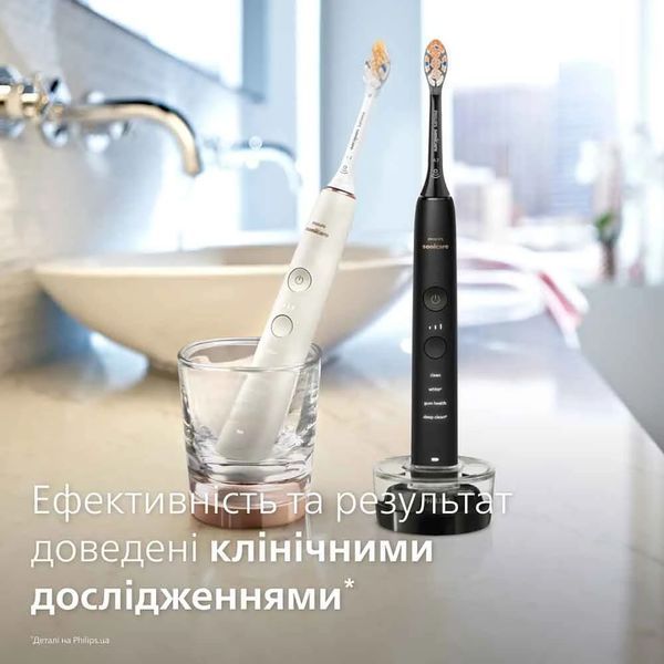 Набор электрических зубных щеток Philips Sonicare HX9914/69 Diamond Clean (серия 9000) Black+White HX9914/69 фото