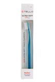 Зубная щетка Tello 6240 Ultra Soft White, d 0.10 мм, синяя T6240USW-B фото