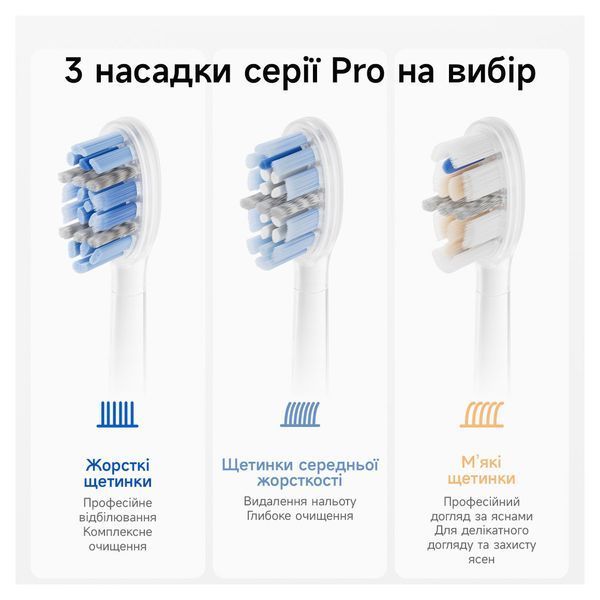 Насадки для зубной щетки Laifen Wave мягкая ProSS (3 шт.) LFTB02-PrSS фото