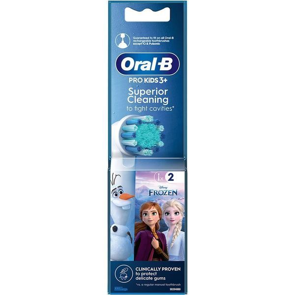 Змінні насадки для електричної зубної щітки BRAUN Oral-B Stages Power Frozen II EB10 - 2 шт. (80336738) 80336738 фото