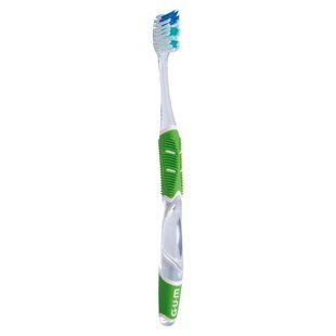 Зубная щетка GUM Technique PLUS, компактная средне-мягкая, зеленая 493BTM G фото